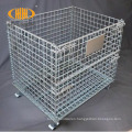 Large stackable steel storage container cage for sale